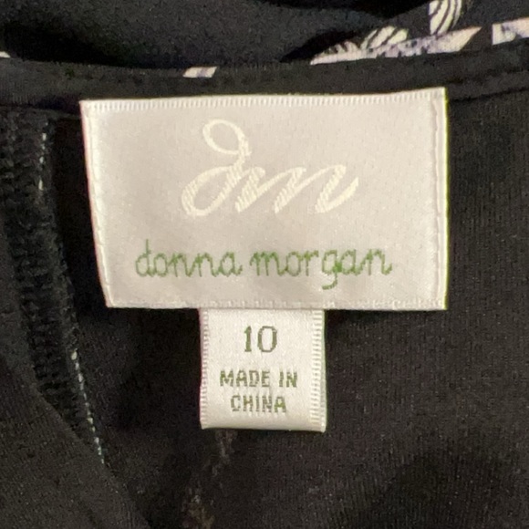 Donna Morgan Lace Black & White Dress - Picture 6 of 8